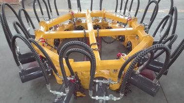 30 Mpa Max Crowd Pressure Hydraulic Pile Breaker เส้นผ่านศูนย์กลางเสาเข็ม 300 ~ 1050 mm จังหวะฝูงชน 135 mm