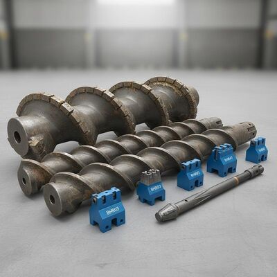 เครื่องมือเจาะฐานราก ช่วงเส้นผ่านศูนย์กลาง 600-3000 มม. และตัวจับยึดเครื่องมือ Betek BHR03, BHR47 สำหรับโครงการก่อสร้าง