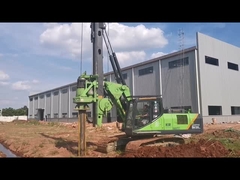 150 KN.M แรงบิดสูงสุด KR150C แท่นขุดเจาะเสาเข็มเจาะสำหรับเครื่องตอกเสาเข็มเจาะลึกสูงสุด 52 เมตร