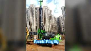 TYSIM KR150C เครื่องตอกเสาเข็ม Max Torque 150kN m