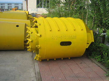 Rotary Drilling Tools Double Walled Bore Barrel , Rock Drilling Rig Steel Drilling Tools Drilling Augers Buckets
