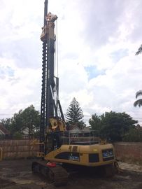 150 kN.m Torque Bored Pile Equipment , CFA Anchoring Rotary Bored Piling Machinery KR150M