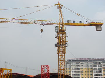 Building Site / Construction Site Cranes With 140m 6ton Tower Crane Lifting Capacity 32.8 kW Total Power