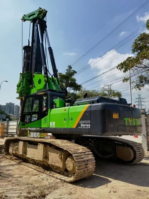 อุปกรณ์เจาะแบบหมุนไหวแบบไฮดรอลิกแบบสูง 320kN.M ทอร์ค 2000 กว้าง เครื่องเจาะไฮดรอลิกครอลเลอร์