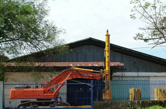 สว่านไฟฟ้าสั่งทำพิเศษ เครื่องเจาะดิน Earth Auger 1200Mm