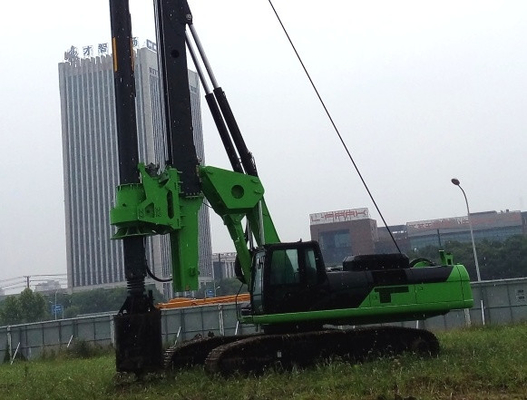 Kr300es เครื่องเจาะเสาเข็มเจาะหลุมดินแบบพกพา 2000mm
