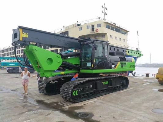 Kr300es เครื่องเจาะเสาเข็มเจาะหลุมดินแบบพกพา 2000mm