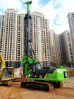 แท่นตอกเสาเข็มโรตารี่ขนาดกลางพร้อมแชสซีชั้นหนึ่ง Kr150c Pile Driver 150 KN.M