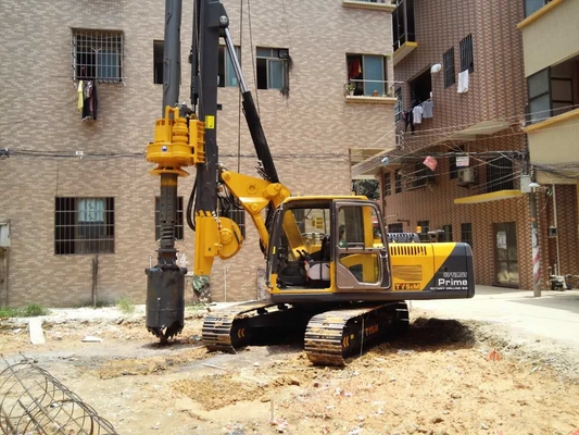 Kr80A แท่นตอกเสาเข็มโรตารีขนาดเล็ก สำหรับงานเจาะไฮดรอลิก Constructon 1,000 มม