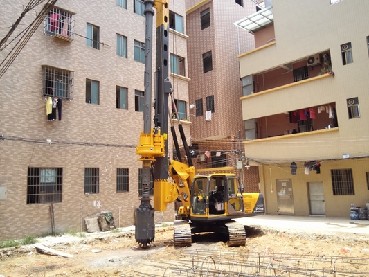 Kr80A แท่นตอกเสาเข็มโรตารีขนาดเล็ก สำหรับงานเจาะไฮดรอลิก Constructon 1,000 มม