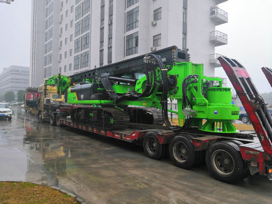 เครื่องเจาะแบบหมุนแกนคอนกรีต / แท่นขุดเจาะวิศวกรรม Lowheadroom KR220E