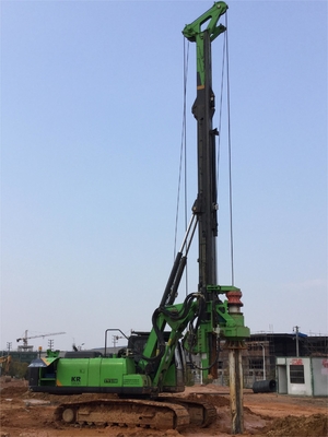 KR125 เครื่องตอกเสาเข็ม Diamond Core Drilling Rig Rotary Borewell Machine บ่อน้ำแบบพกพา