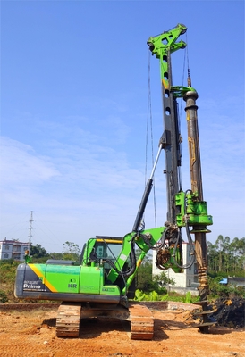 12m Boom Length รีกไฮดรอลิก Piling Rig สําหรับงานปลูกพูล CE Certified KR150C