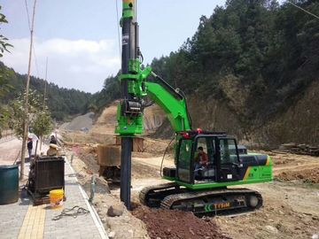 Multifunction 16m Foundation Pile KR50 Excavator Auger Drilling Rig / Well Bore Pile Drilling Rig
