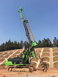 เครื่องเจาะ Borewell พร้อมแท่นขุดเจาะ 318D สำหรับงานก่อสร้างทางรถไฟ