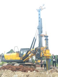 High-Performance Piling Rig Machine with 94.3ton Capacity, 100kN Max Pulling Force, and 150 KN.m Max Torque for Foundation Drilling