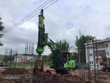 เครื่องตอกเสาเข็มไฮดรอลิกขนาดเล็กแบบยืดหยุ่นแรงบิดสูงสุด 40kN.M สูงสุด
