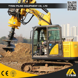 Multifunction 16m Foundation Pile KR50 Excavator Auger Drilling Rig / Well Bore Pile Drilling Rig