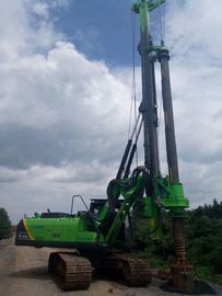KR125A เครื่องตอกเสาเข็ม 43M Max Depth Bored Pile Equipment with kelly bar
