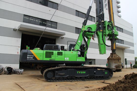 เครื่องกว้านโรตารี่ไฮดรอลิกดึง 75kN เส้นผ่านศูนย์กลาง 400mm