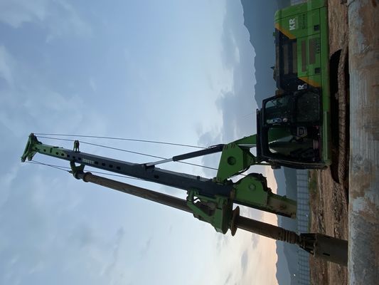 TYSIM KR300C เครื่องเจาะแบบหมุนไฮดรอลิก ขนาด 54m ความลึกเจาะ 2500mm กว้าง 320 kN.m ทอร์คสําหรับการก่อสร้างรากฐานลึก
