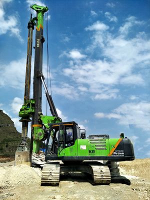 KR125A เครื่องตอกเสาเข็มไฮดรอลิก Crawler Max.