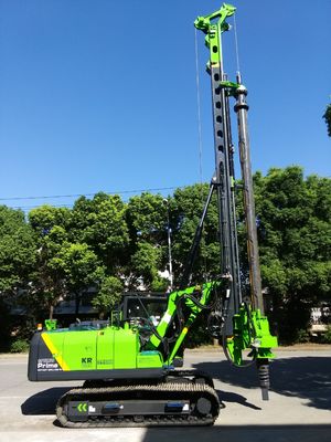 Rotary Piling Rig For 28 m Drilling Depth 1m Dia Bored Pile Foundation 24 Ton Weight