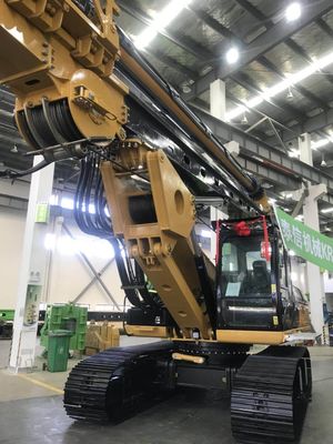Hydraulic Piling Rig with 28 T Overall Weight 20 M Hoisting Height and 6~27 Rpm Speed Of Rotation for Construction Projects