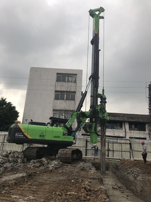 Kr125a 43m Max Depth Bored Pile Equipment Kelly Bar เส้นผ่านศูนย์กลางการเจาะสูงสุด 1300mm