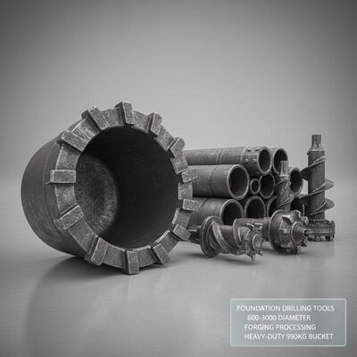 เครื่องมือเจาะพื้นฐานขนาด 600-3000 กว้าง และการแปรรูปเหมืองสําหรับน้ําหนักถัง 990 กิโลกรัม