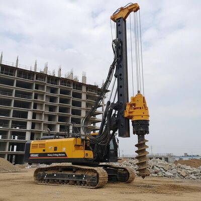 เครื่องเจาะหมุน KR300C ความลึกเจาะ 54m ทอร์ค 320 kN.m และกว้างเจาะ 2500mm สําหรับรากฐานสูง